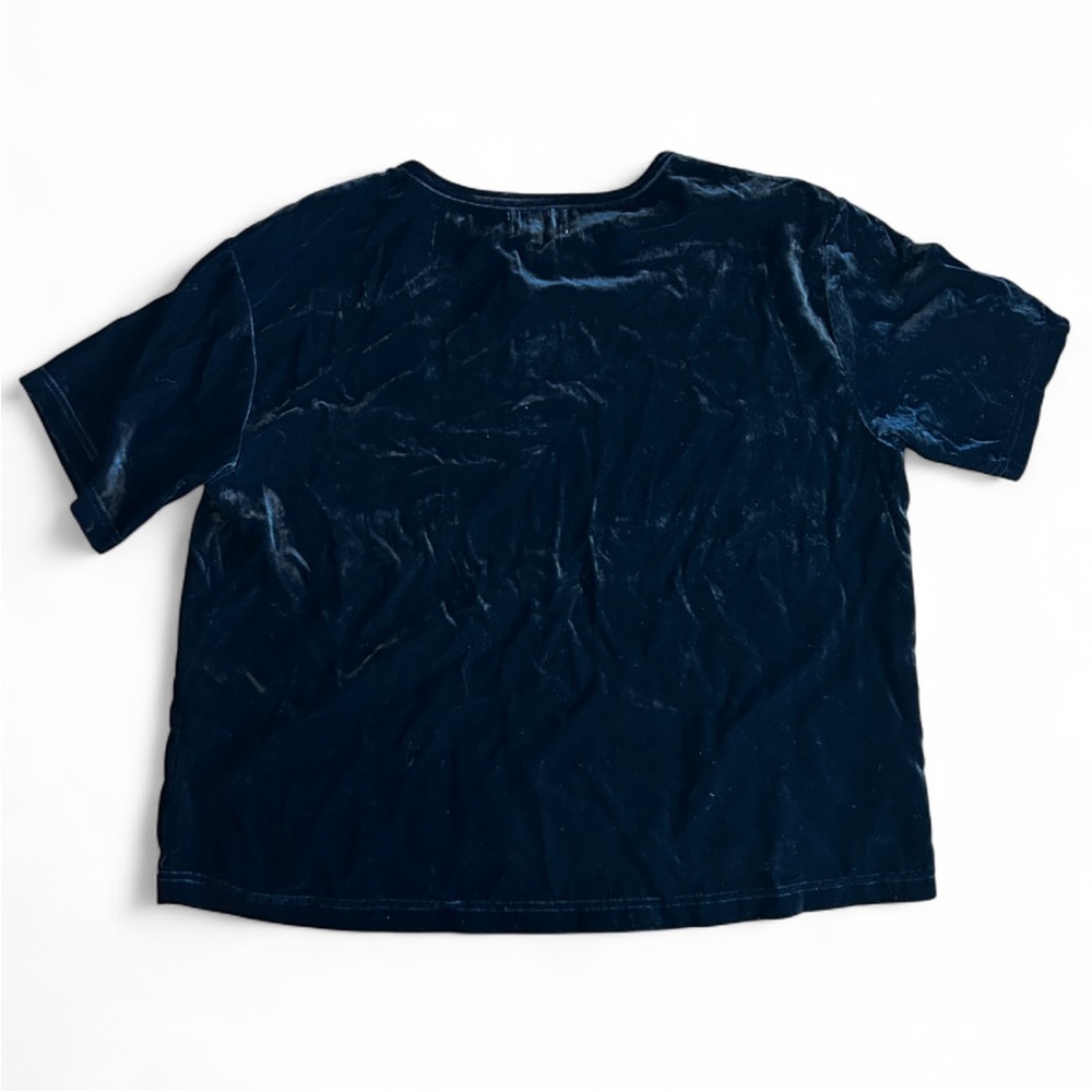 MELLODAY Midnight Velvet Top - Picture 2 of 5